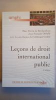 Leçons de droit international public, Brichambaut & Dobelle