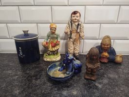 lot de figurines, brocante, ancien vintage 