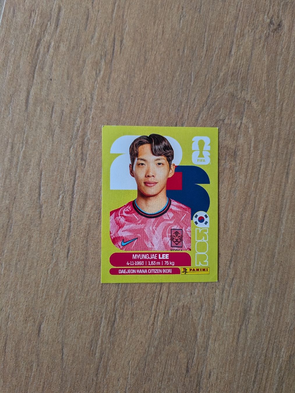 Panini Sammelbilder & Trading cards: Panini Bild KOR 9 – Neu (gemäss Beschreibung) aus Eschenbach SG von SanFranciscoCalifornia