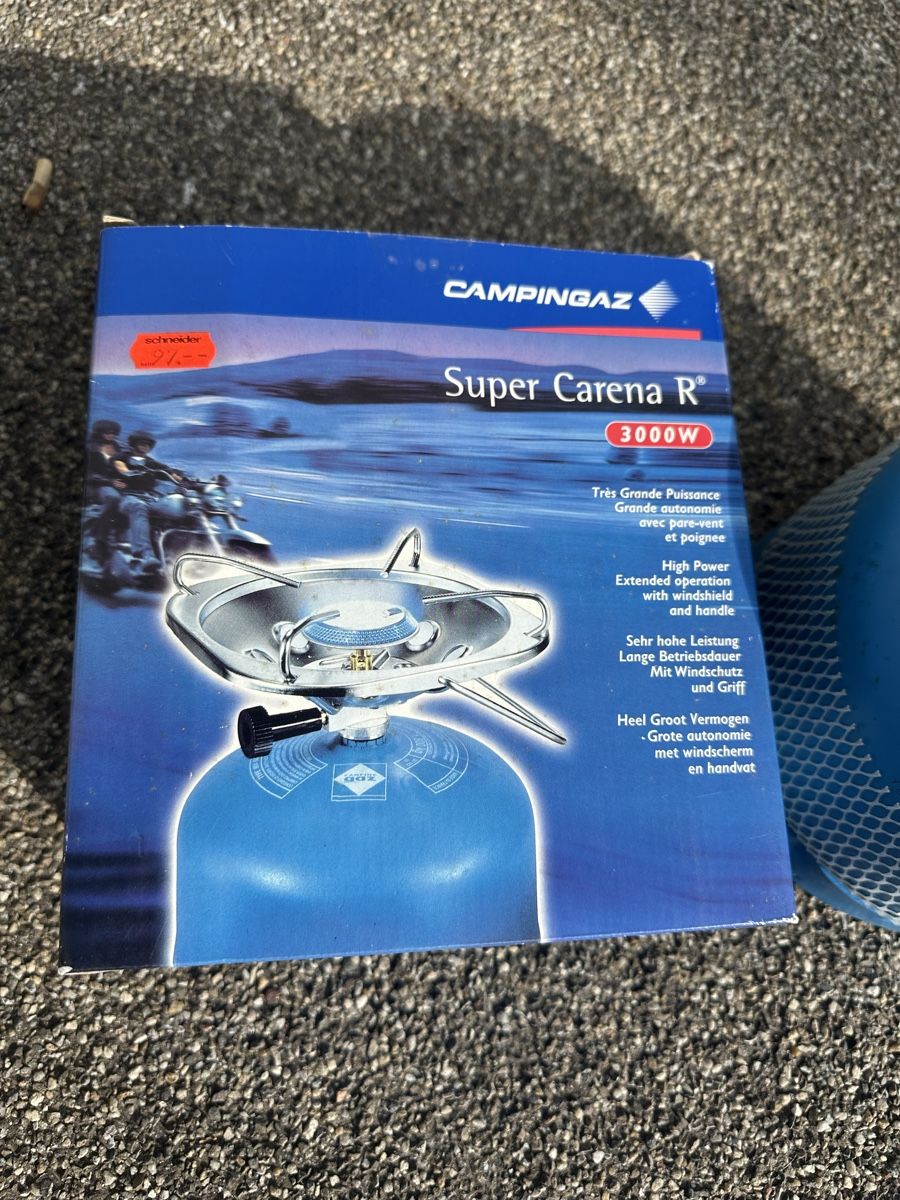 Campingaz Gas-Geräte & -Technik: Gas flasche mit kocher – Neu und originalverpackt aus Nürensdorf von maqopaqo 1