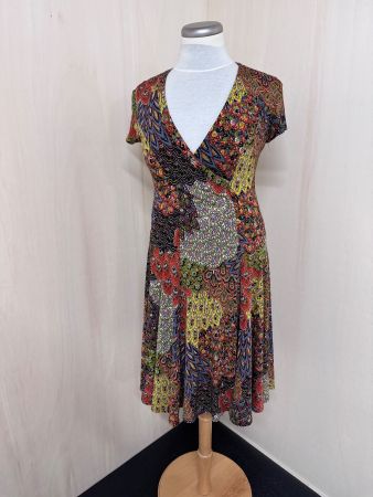 Buntes Sommerkleid von Joseph Ribkoff Grösse 40