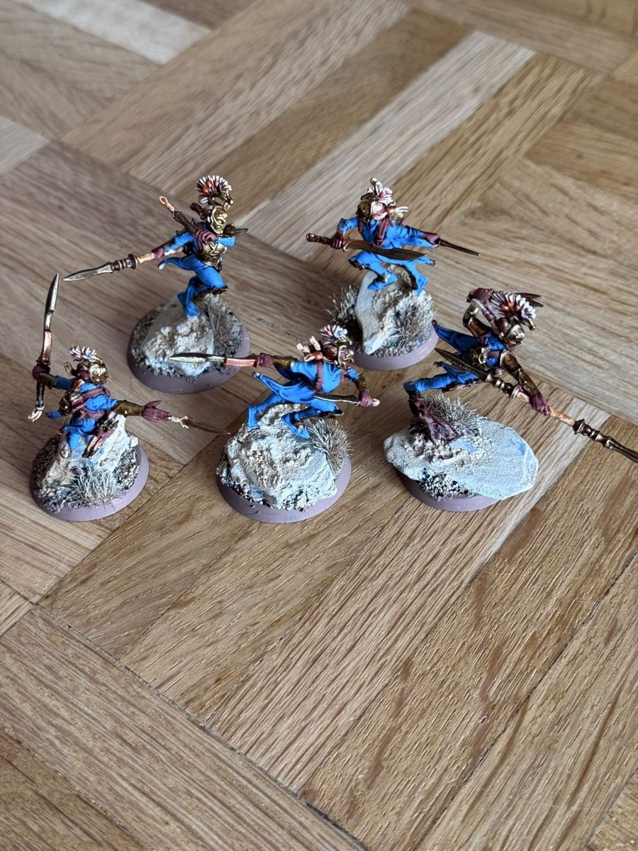 Kit di modellismo & Modellini statici: Warhammer Lumineth Krieger vollständig bemalt – Usato da St. Gallen venduto da SirCaledor 2