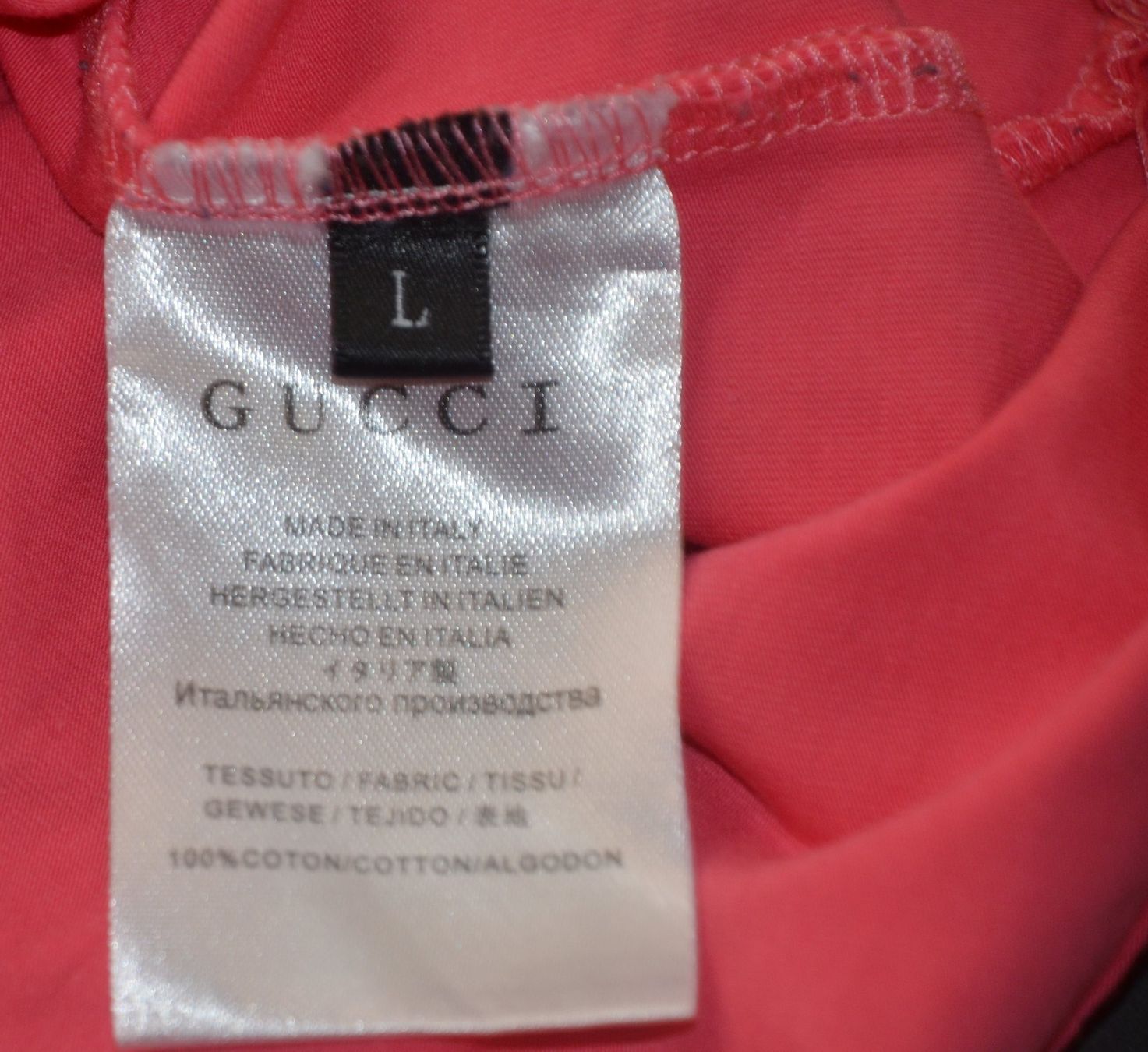 Gucci T-shirt: Gucci T-Shirt  M / L – Usato da Collonges venduto da arashee 4
