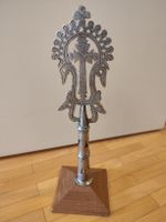 Ancienne Croix de procession Éthiopienne 