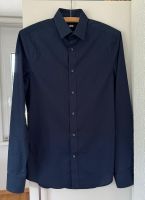 WE_Herren_Jugendhem. Slim & Stretch. Dunkelblau. Gr. XS.