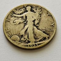1935 Half Dollar Silber Münze USA Amerika Walking Liberty
