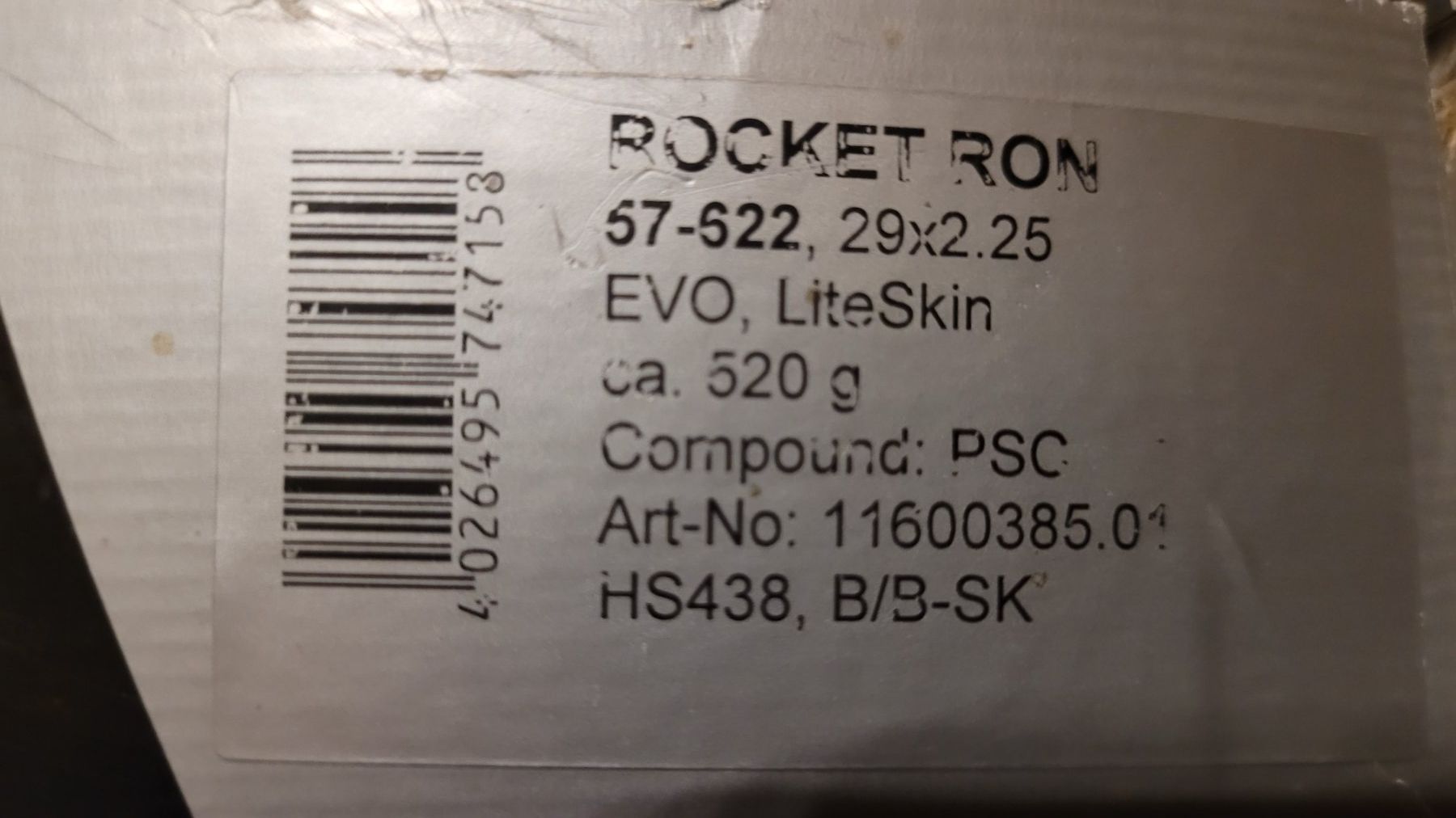 Pezzi di ricambio: Schwalbe Rocket Ron 29x2.25 EVO LiteSkin NEU – Nuovo e nell'imballaggio originale da Birsfelden venduto da samurai99 2