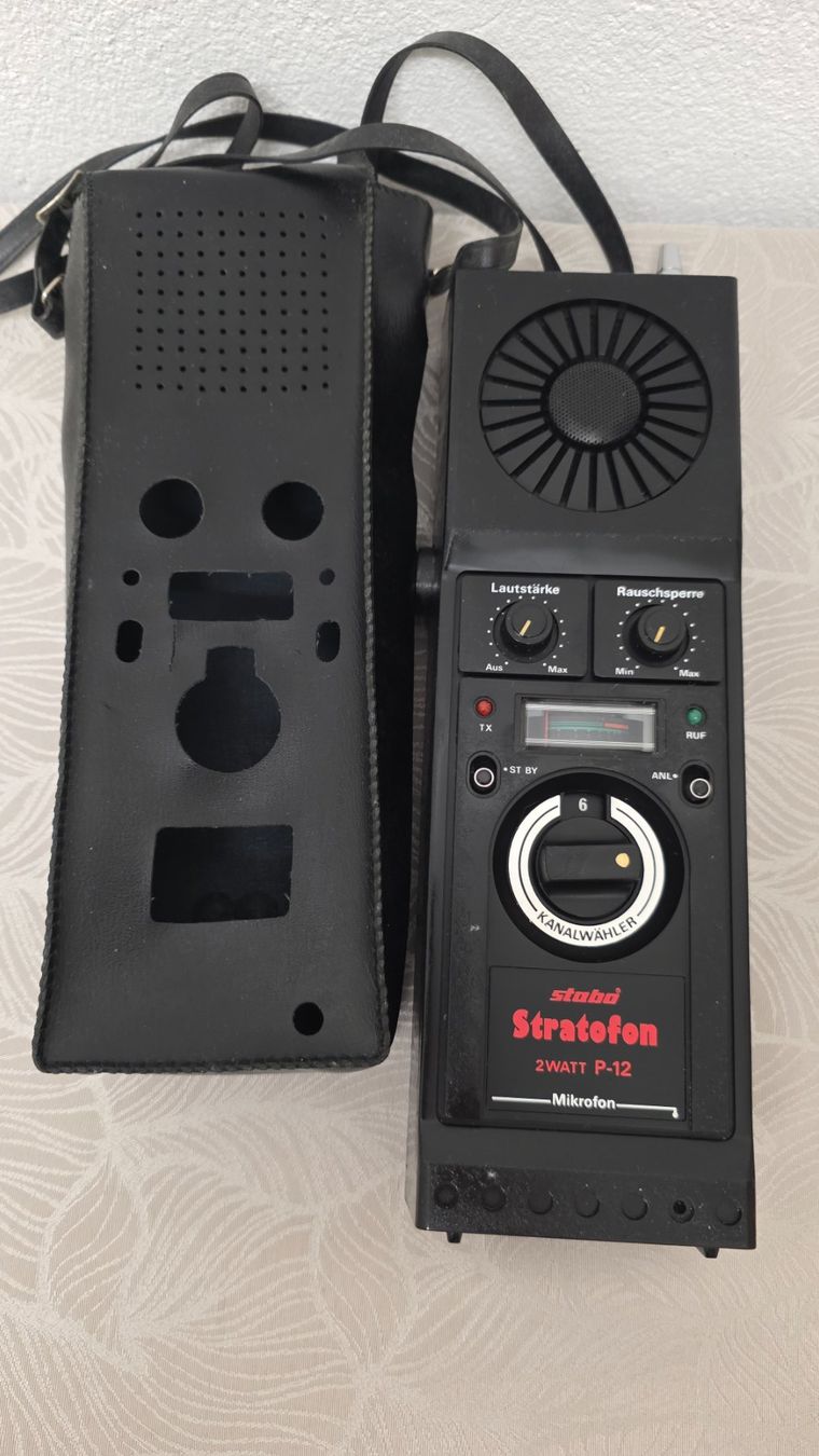 Radiocomunicazione: Stabo Stratofon P-12 Handfunkgerät – Usato da Zürich venduto da Lemon007