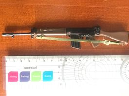 Vintage  1/6 scale Action Man 7.62mm FN FAL rifle (SLR)