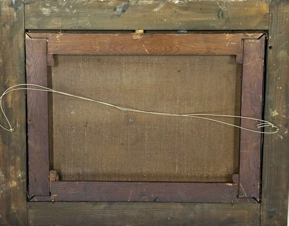 Gemälde: Antikes Gemälde monogrammiert – Gebraucht aus Arbon von torso444 3