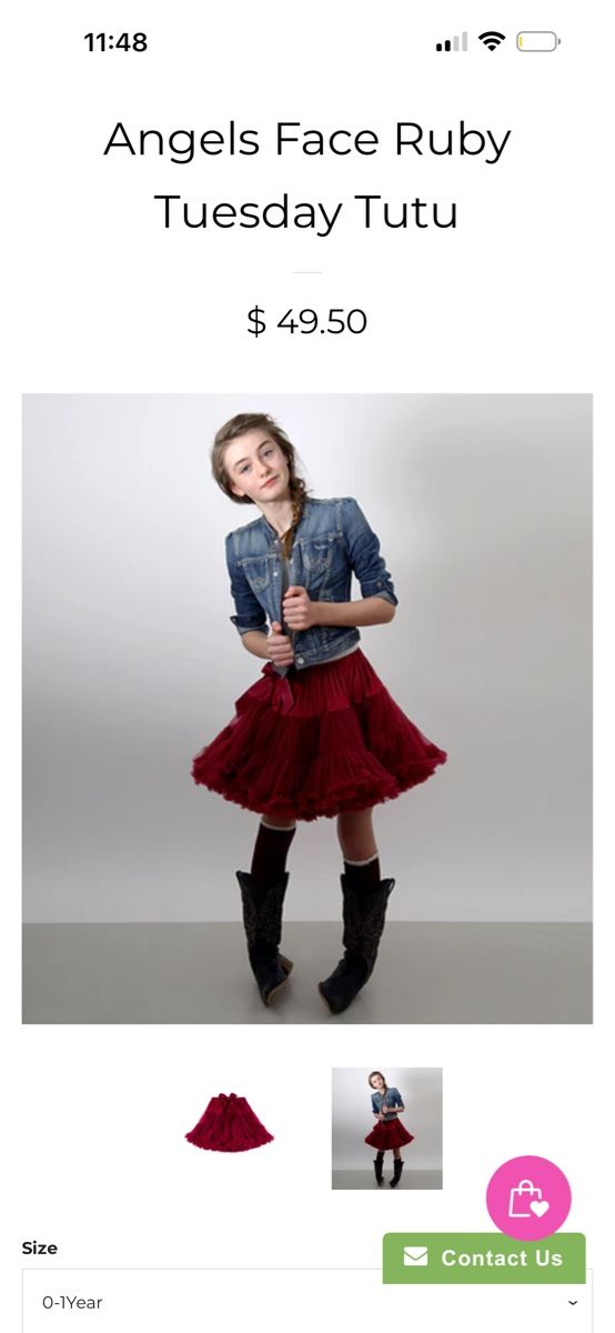 Vestiti & Gonne: Jupe Tutu Angel's Face Ruby Taille L (8-10 ans) rouge – Nuovo (secondo la descrizione) da Châtelaine venduto da Alexandra.jankowski 5