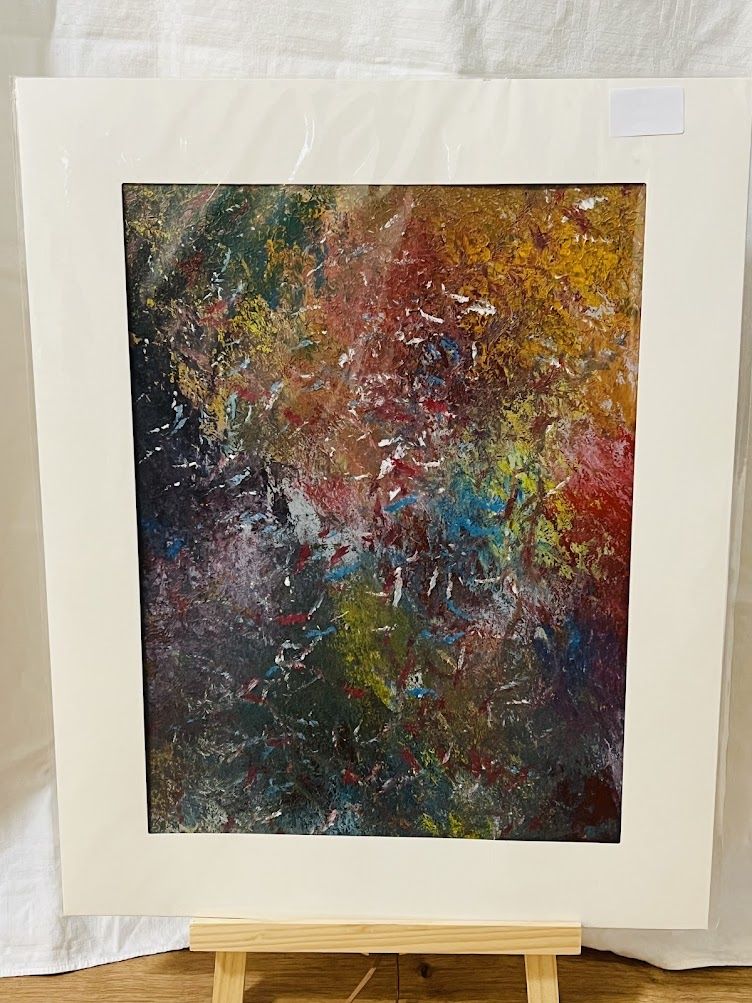 Foto & Immagini: Abstrakte Kunstmalerei gutem Zustand – Nuovo e nell'imballaggio originale da Biel/Bienne venduto da ave_dp8z