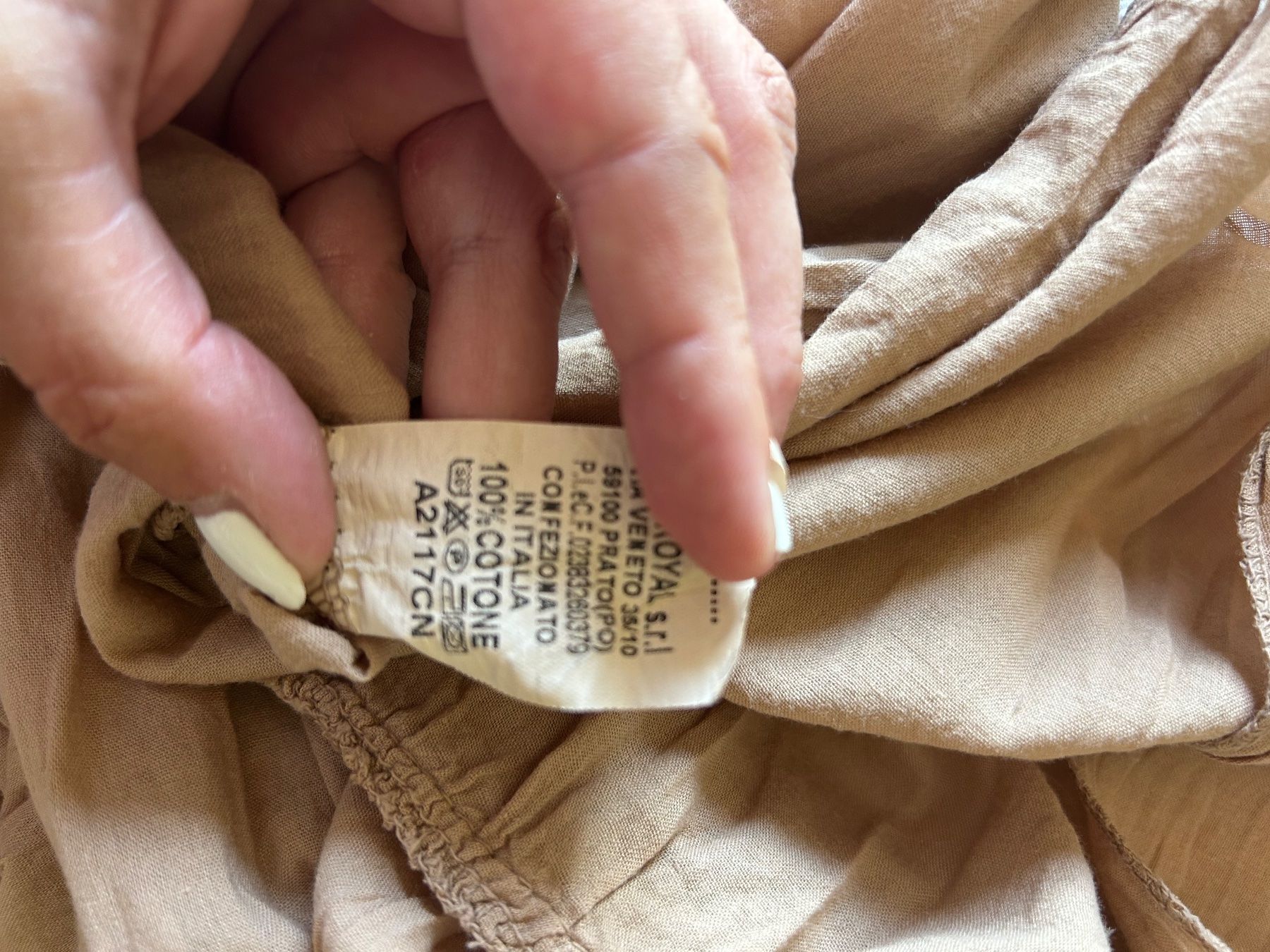 Kleider: Maxidress boho 100% Baumwolle – Gebraucht aus Lopagno von CLep 4