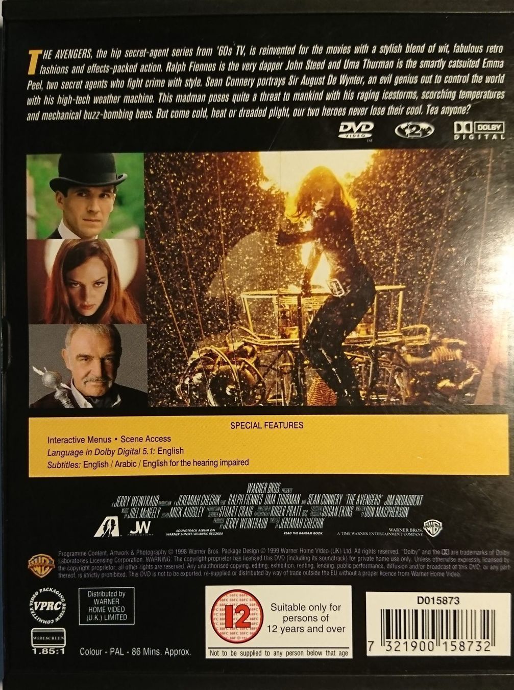 Tous les DVDs: THE AVENGERS – D'occasion à Zürich par Raz88 1