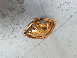 Modeschmuck vintage double, Brosche Nr. 5