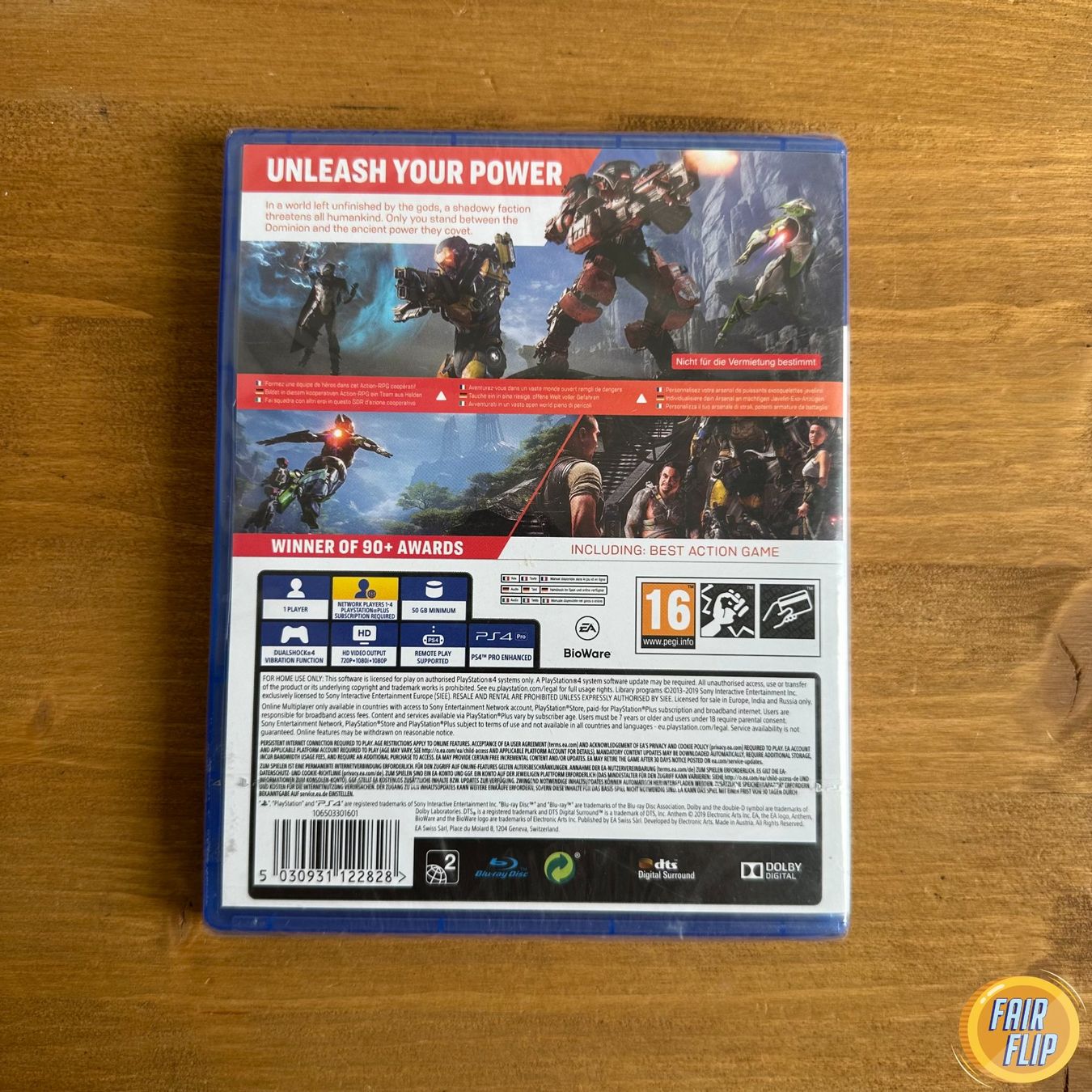 Giochi: PS4 - Anthem  *NEU* – Nuovo e nell'imballaggio originale da Luzern venduto da fairflip 1