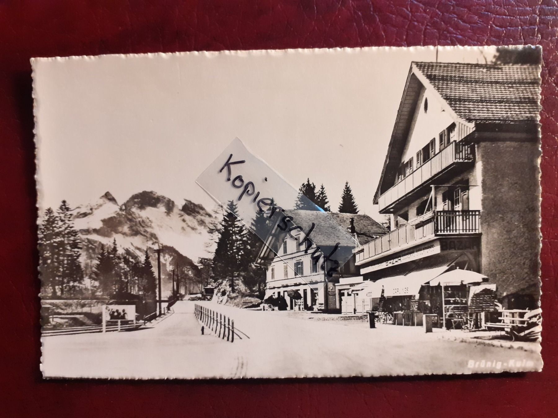 Ansichtskarten: Brünig Kulm AK Goetz – Gebraucht aus Küssnacht am Rigi von cartolina-1