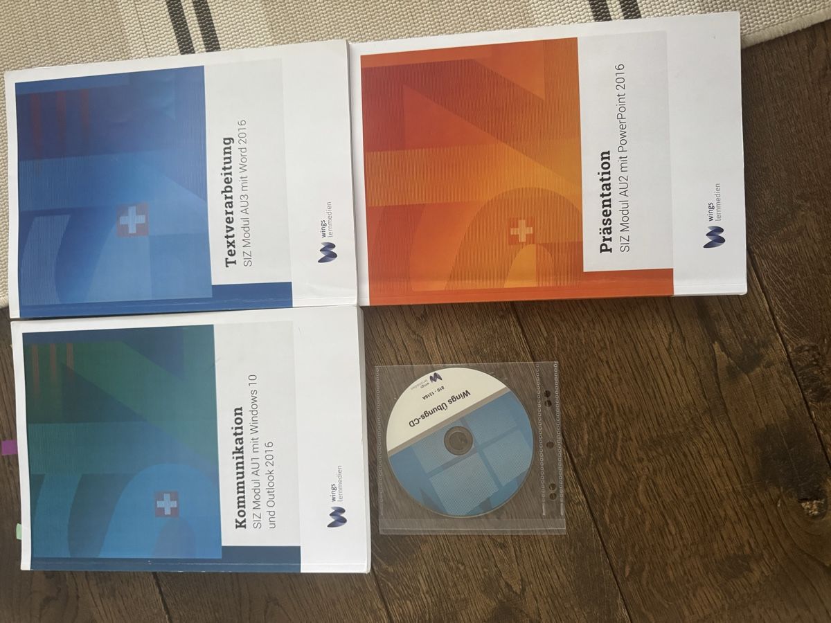 Libri: SIZ Wings Lernmaterial Textverarbeitung Kommunikation – Usato da Pfaffhausen venduto da ame_2q5n