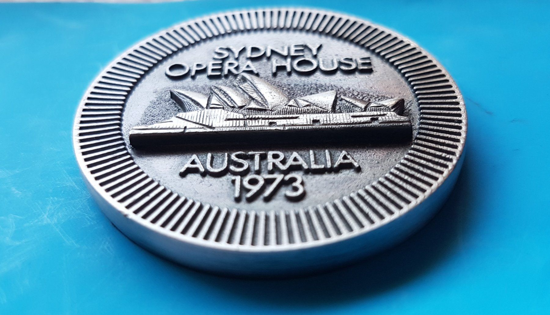 Medaglie: Medaille - Opening Sydney Opera House 1973 – Nuovo (secondo la descrizione) da Reinach BL venduto da Dexy62 2