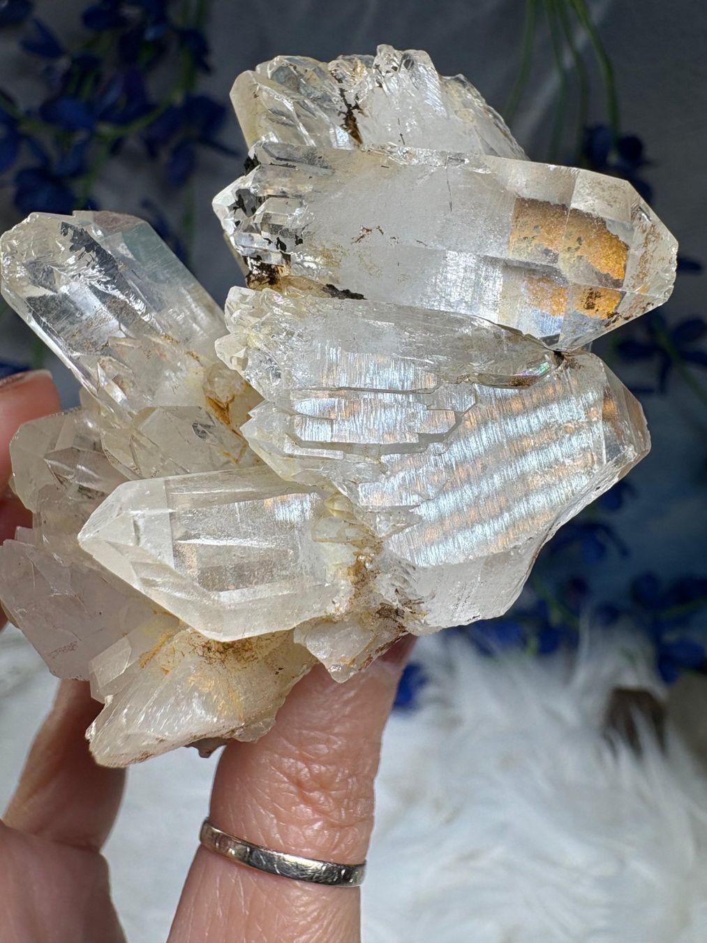 Minerali & Pietre curative: Laotischer Clear Quartz Cluster – Nuovo (secondo la descrizione) da Neuheim venduto da m.hald