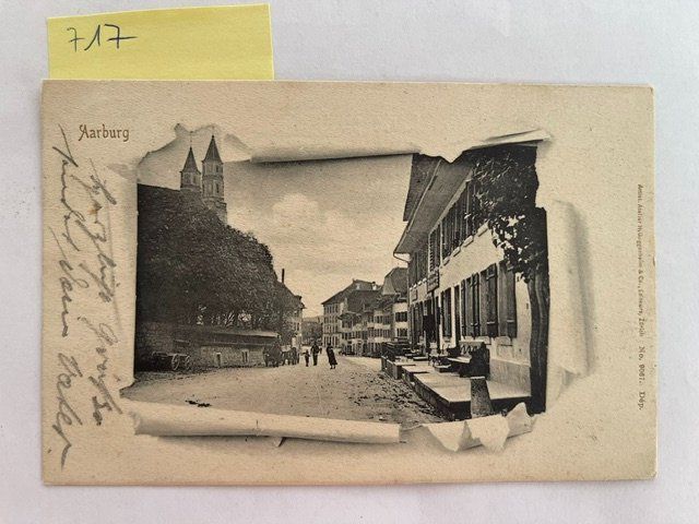 Cartoline postali: alte Ansichtskarte Aarburg, 1903 mit Stempel – Usato da Niederwil AG venduto da dahu75