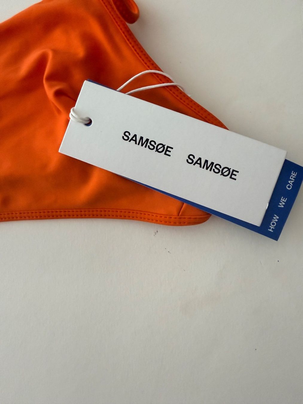 Costumi da bagno & Bikini: SAMSOE, Bikini-Top, Grösse L, Farbe Orange – Nuovo e nell'imballaggio originale da Rudolfstetten venduto da gst_g7xl 1