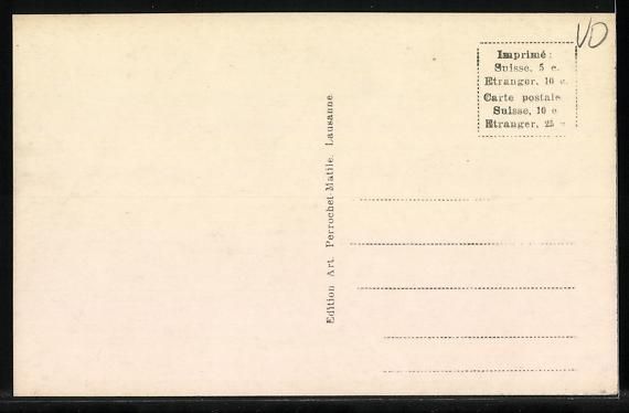 Cartoline postali: AK Les Diablerets, Vue générale – Usato da Berlin venduto da bartko-reher 1