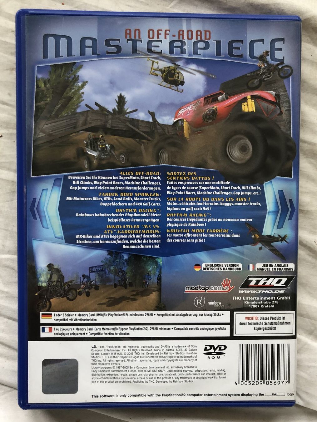 Giochi: PS2 - MX vs. ATV Unleashed – Usato da Schaffhausen venduto da durruti 2