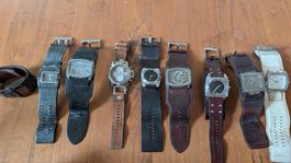 Uhrensammlung Fossil / Guess / Diesel
