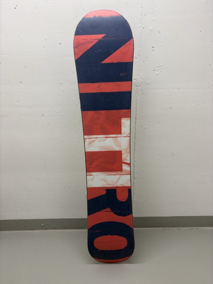 Board: Nitro Snowboard inkl. Bindung - 155 Wide – Usato da Wil SG venduto da ruvenH 1