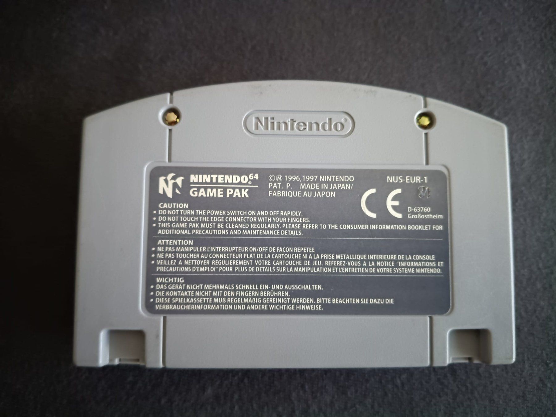 Nintendo Spiele: N64 Knife Edge – Gebraucht aus Aarau von mudleet 2