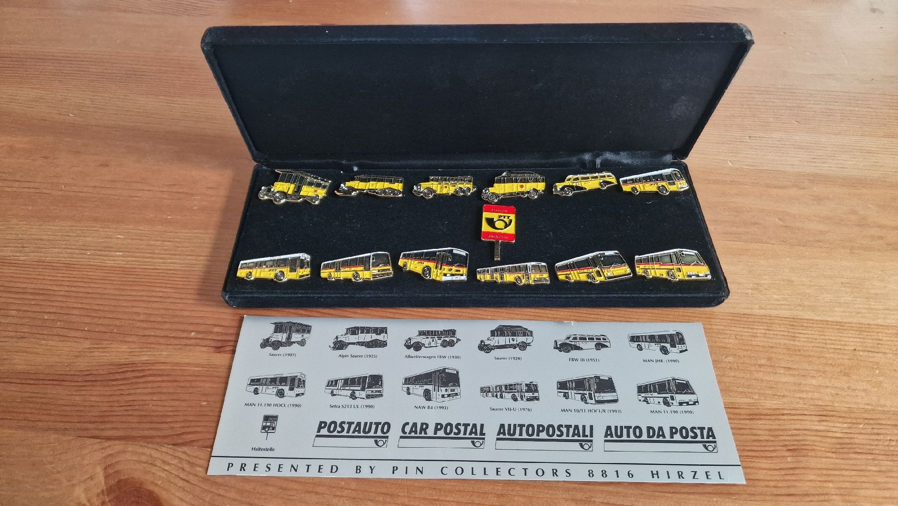 Plaketten & Abzeichen: Seltene PTT Postauto Pin Sammlung – Gebraucht aus Chur von Jotty 5