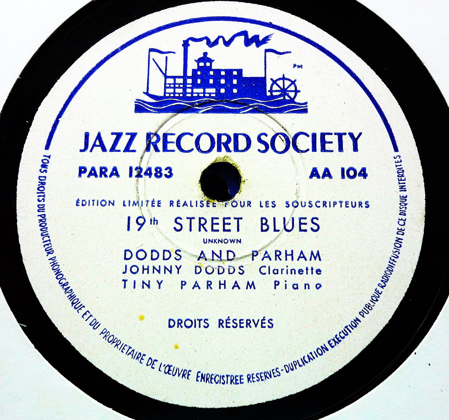 Dischi in vinile: Johnny Doods, 10 Jazz Schellackplatten – Usato da Hemishofen venduto da Phonomandy