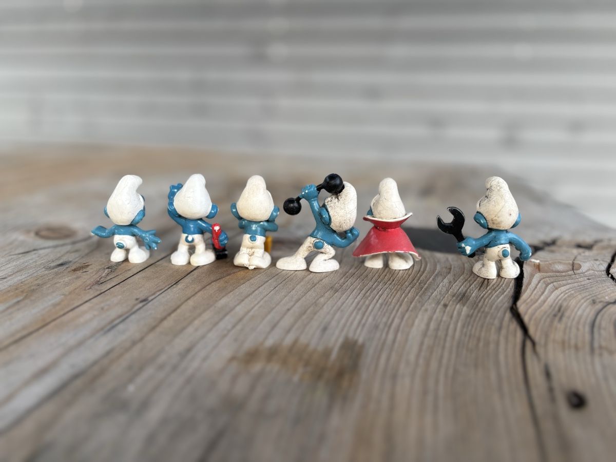 Schleich Statuette: Schlümpfe Figuren – Usato da Würenlos venduto da Ashley24 2