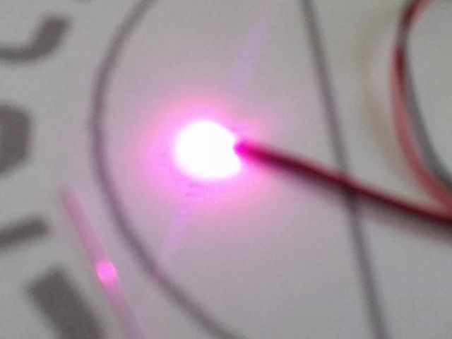 Componenti elettronici: LED SMD 0603 verkabelt, pink 12V – Nuovo (secondo la descrizione) da Luzern venduto da Salefactory 3