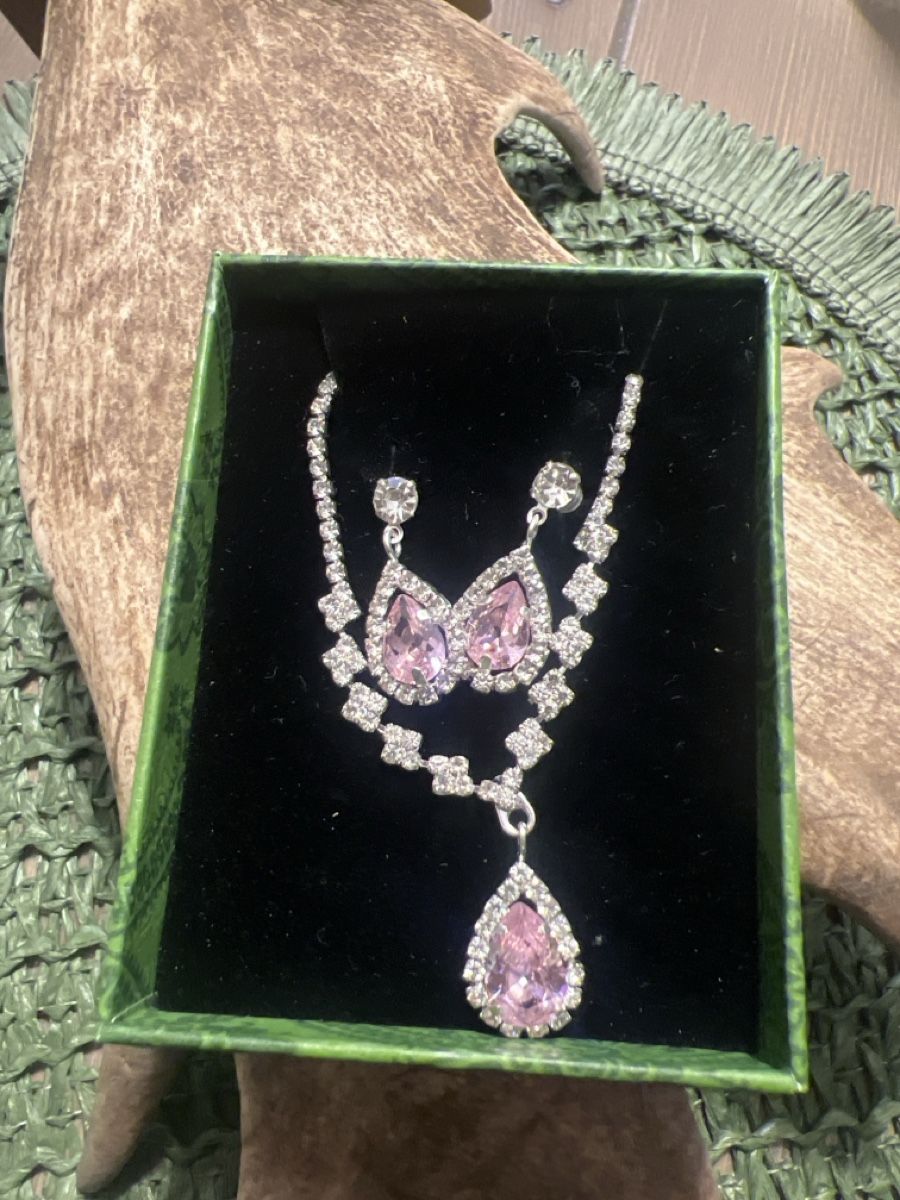 Altri gioielli: Rosa Schmuckset NEU – Nuovo (secondo la descrizione) da Seon venduto da Sunny-Schmuck78