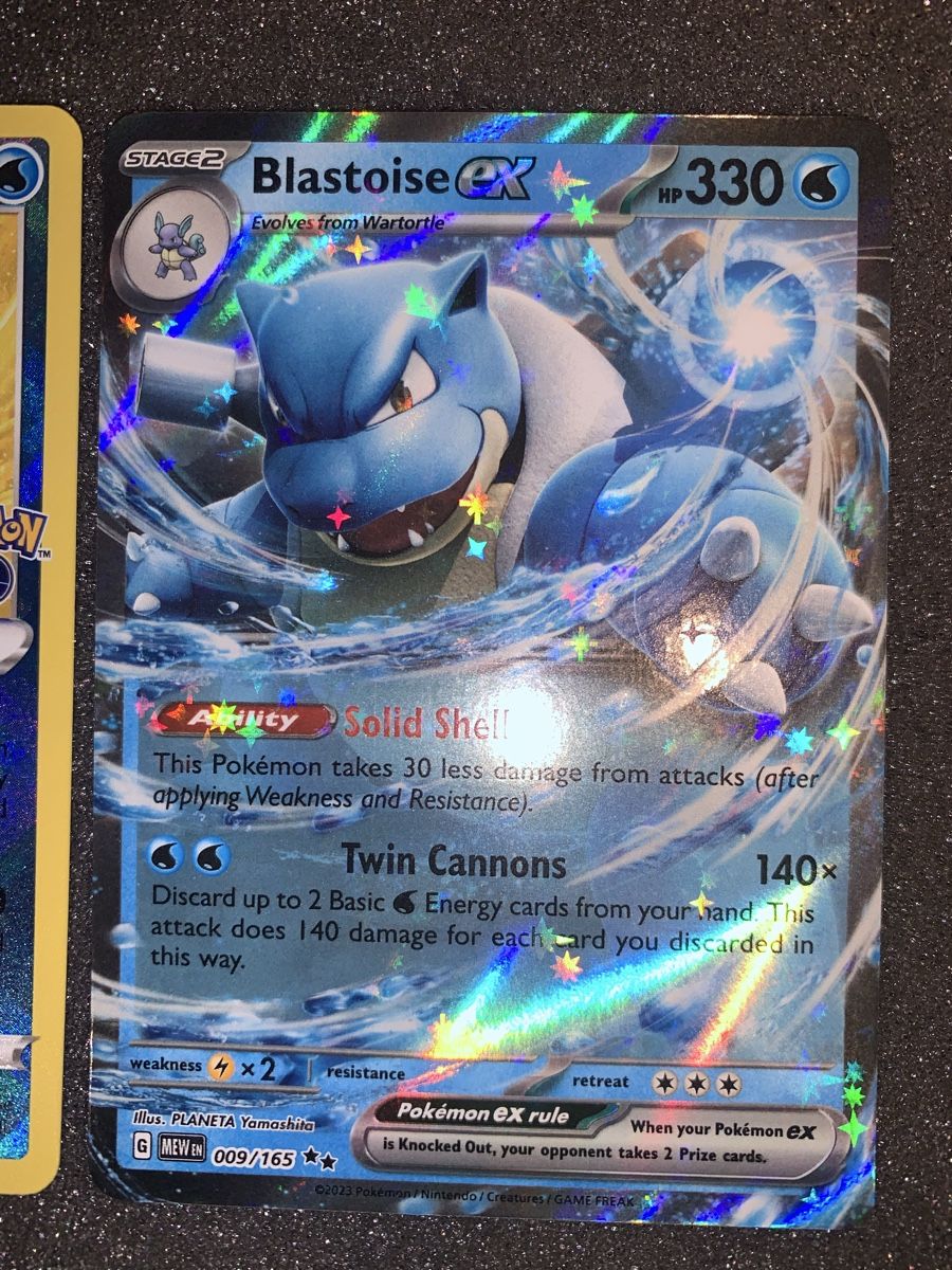 Pokémon Cartes à collectionner: Ab 1.- Blastoise EX 009/165 e Radiant Blastoise – D'occasion à Bironico par ars_z6lb 3