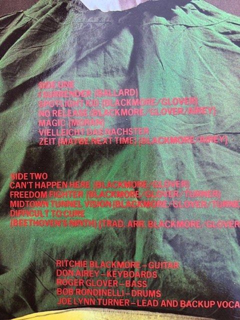 Dischi in vinile: Rainbow – Usato da Aarwangen venduto da Jukebox3 3