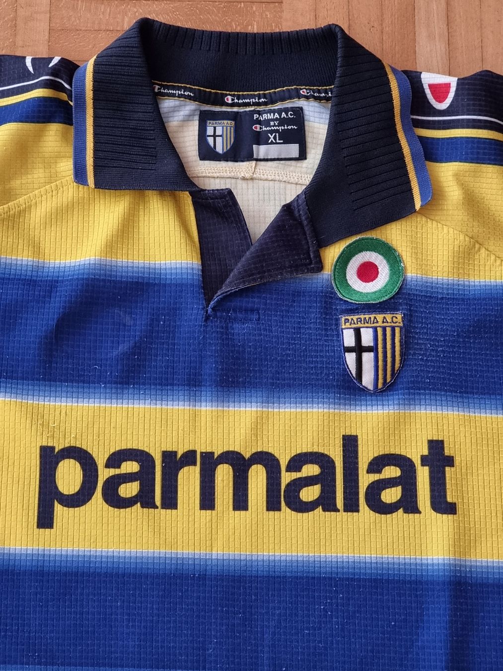 Kappa Leibchen & Hosen: Hernan Crespo / AS Parma 1999-2000 Heimtrikot – Gebraucht aus Suhr von SariLacivert1907 3