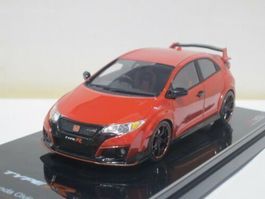 Honda Civic Type R 2015-2017 RHD Milano rot / schwarz   1:43
