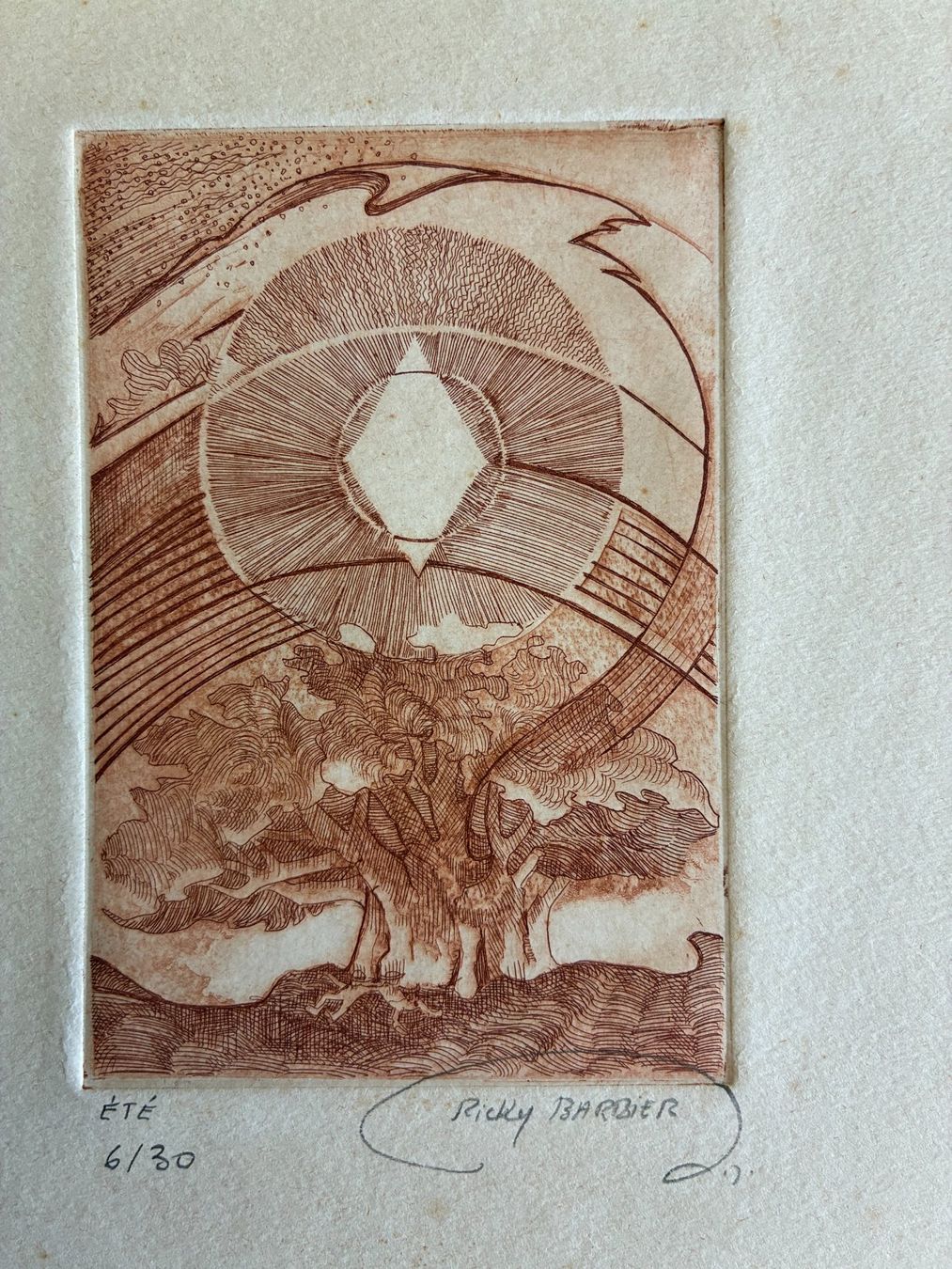 Gravures: Ricky Barbier  gravures "4 saisons" – D'occasion à Moutier par Lebaladin63 2