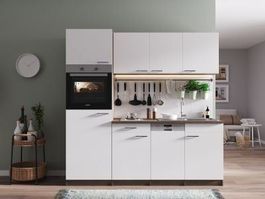 145 Küchenzeile Singleküche 205cm E/Y/W - Küche Einbauküche
