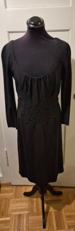 Elegantes, schwarzes Kleid -PRADA (IT 42 / CH 36)