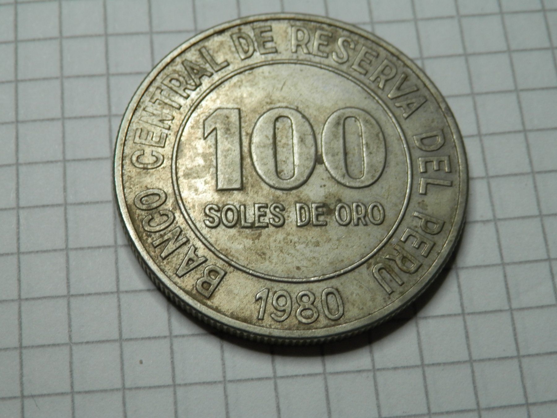 Tutti le monete: Peru 100 Soles, 1980 – Usato da Weiach venduto da weiach81
