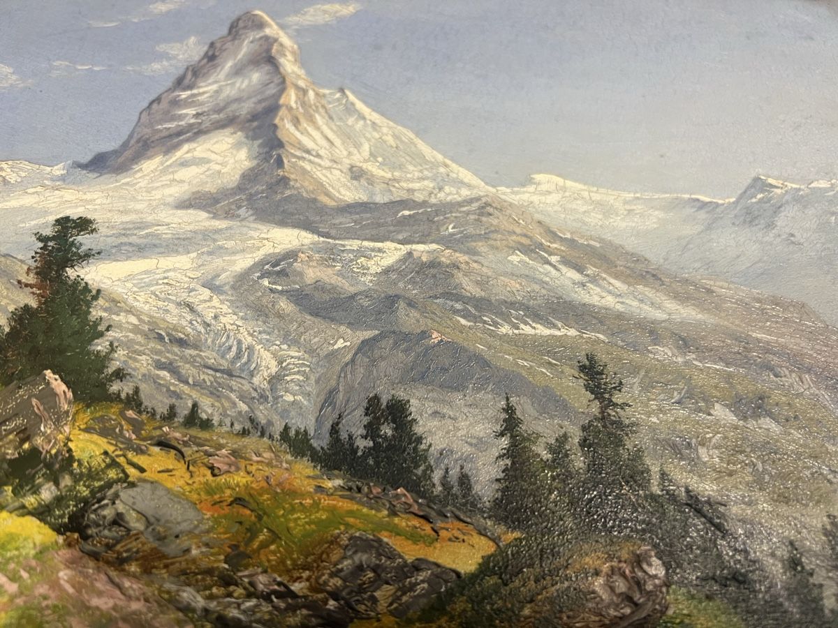 Dipinti: A. Gysling Matterhorn 20,5x29cm – Usato da Kriens venduto da Clevero 3
