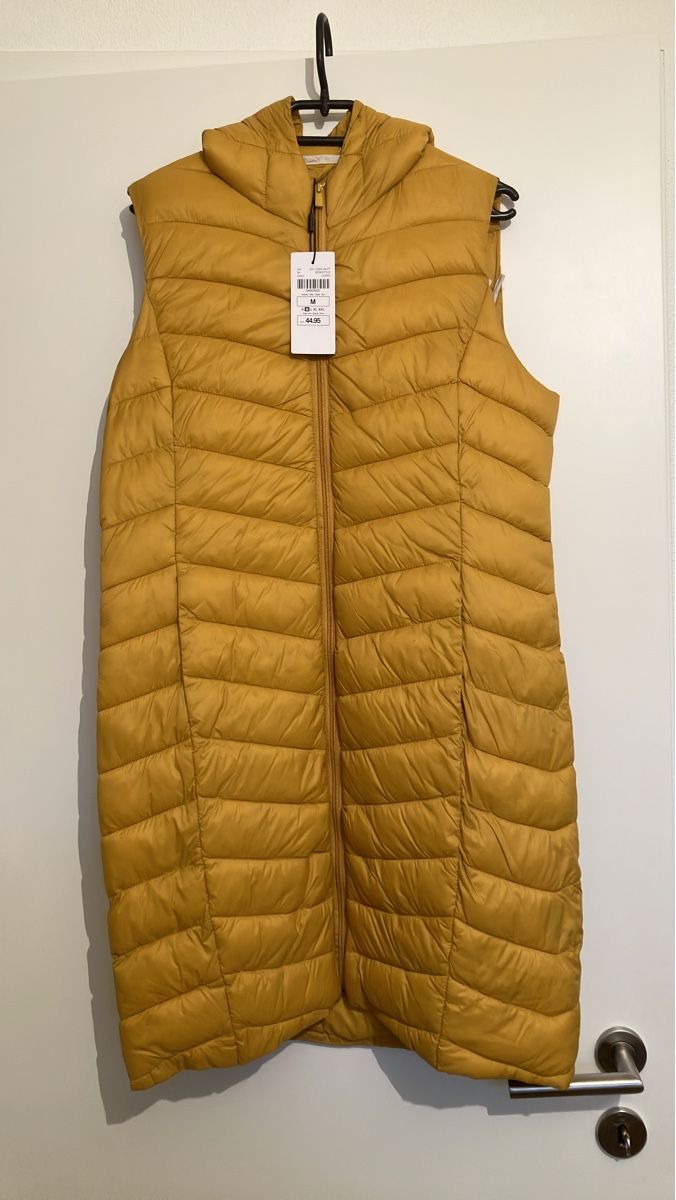 Gilet & Giacche senza maniche: Damen Weste senf Steppweste Grösse M neu – Nuovo e nell'imballaggio originale da Ruggell venduto da VegasGirl