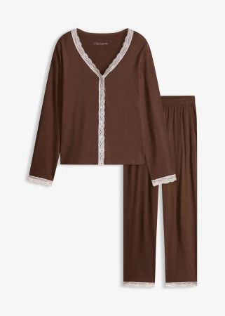 Pyjama mit Knopfleiste 56/58