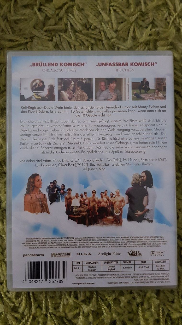 Tutti i DVDs: Das 10 Gebote Movie – Nuovo e nell'imballaggio originale da Dornach venduto da Letizia1987 1