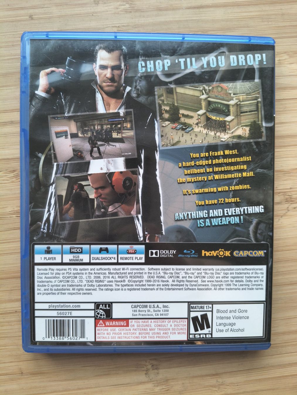 Spiele: Dead Rising 1 (PS 4) – Gebraucht aus Riedholz von ste_96cd 1