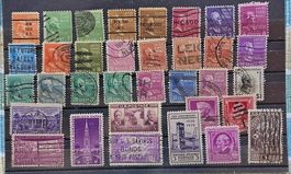 USA timbres anciens